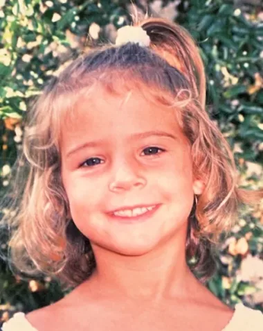 Mariana de niña